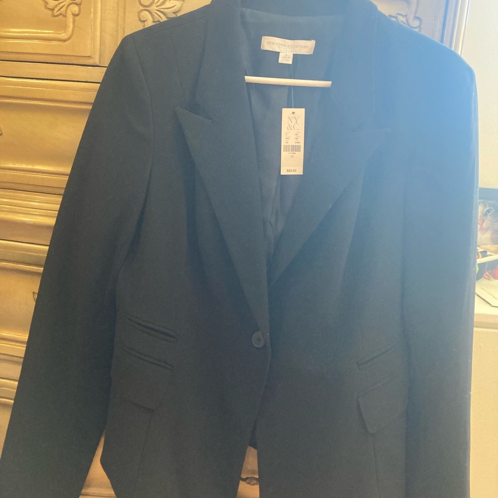 A black blazer, New York and Company, Size 12